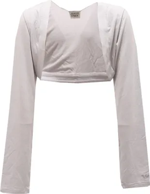 Immagine prodotto di 6793S coprispalle bimba ARMANI JUNIOR grigio perla sweater Cotone kid