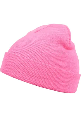 Produktbild von Urban Classics Winter Beanie - BASIC FLAP pink