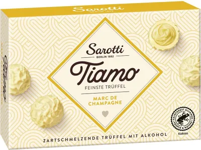 Image de Sarotti Tiamo Marc De Champagne 125G UTZMB