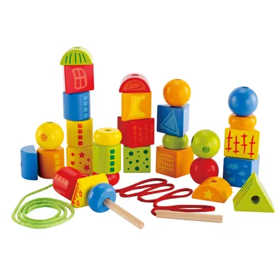 Immagine prodotto di Hape HAPE kaladėlės suveriamos, vaivorykštės spalvų, E1019