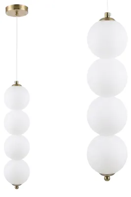 Obrázek produktu pro Závěsná Stropní Lampa Toolight Lhj118-4Cp Led Průhledný