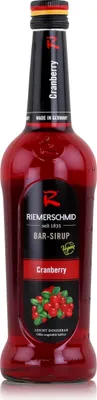 Zdjęcie produktu dla Riemerschmid Bar Syrup Cranberry 0,7L - Koktajle mleczne (1 opakowanie)