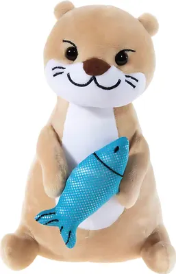 Zdjęcie produktu dla Heunec WANNABEE Wydra z rybką, rozmiar 20 cm
