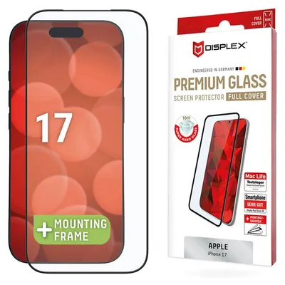 Image de Verre blindé DISPLEX Premium Full Cover 10H pour Apple iPhone 17