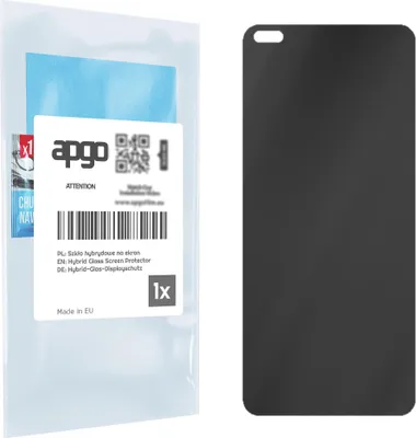 Produktbild von apgo Displayschutzglas Anti-Spähen Schutzglas für Oppo Reno4 Z 5G - Blickschutzglas Bildschirmschutz, 7H Hybrid Schutzglas mit Keramikbeschichtung [Matt, Full Glue, Anti-Spy]