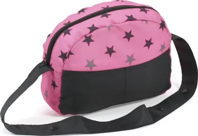 Produktbild von Wickeltasche für Puppen, Sternchen grau