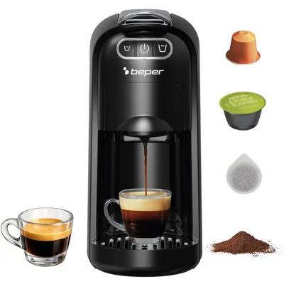 Produktbild von BEPER P101CAF200 Amata 4-in-1 Espressomaschine, 20 Bar, kompatibel mit Nespresso