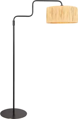 Produktbild von Steinhauer - stehlampe - Bloeba - natürlich schwarz - metall seegras - Ø 50cm - E27 - 4171ZW