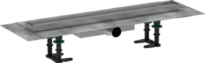 Produktbild von hansgrohe RainDrain Compact Komplettset Duschrinne 600, befliesbar, für flache Installation, 56163000