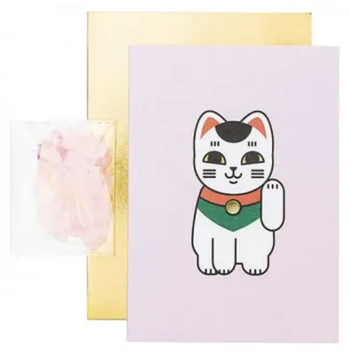 Productafbeelding van Rico Design Knutselset - DIY-kaarten met kattenmotieven (gelukskatten)
