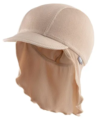 Imagen del producto de Gorro de ala para bebé uni de Sterntaler, ideal para el verano, con protección para el cuello