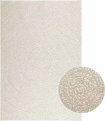 Produktbild von Teppich ZIZUR Creme 120x170 cm Jute-Optik Indoor und Outdoor