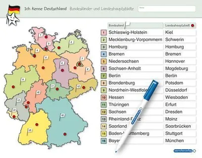 Produktbild von Ich kenne Deutschland - Bundesländer und Landeshauptstädte