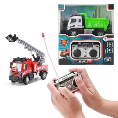Produktbild von Twisk RC Spielzeugauto Müllwagen oder Feuerwehrauto mehrfarbig