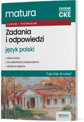 Obrázok produktu pre Matura 2026 Język polski Zadania i odpowiedzi