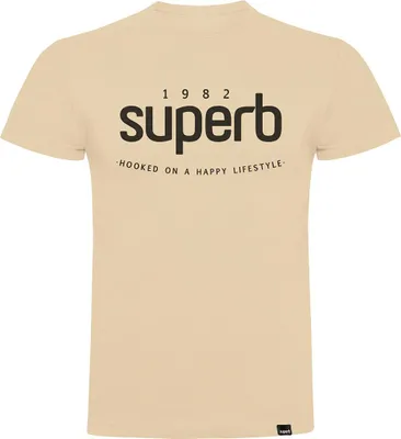 Produktbild von Superb ICON TEE Herren-Kurzarm-T-Shirt mit Rundhalsausschnitt