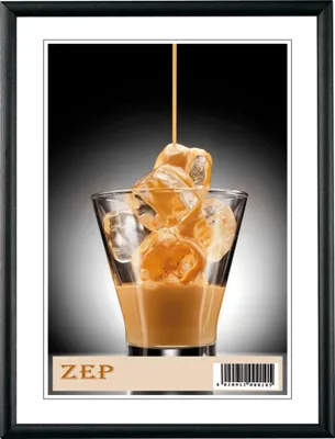 Produktbild von ZEP Basic black 15x20 Aluminium-Rahmen AL1B3