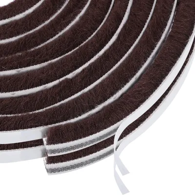 Produktbild von Selbstklebende Dichtungsstreifen mit Wollfaser für Türen und Fenster 2-Pack