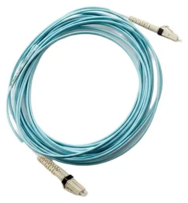 Zdjęcie produktu dla HPE LC to LC Multi-mode OM3 2-Fiber 2.0m 1-Pack Fiber Optic Cable, Niebieski, 450 g
