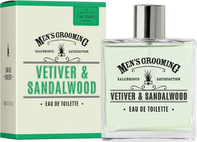 Productafbeelding van Scottish Fine Soaps Eau de Toilette, Vetiver & Sandelhout, 100 ml
