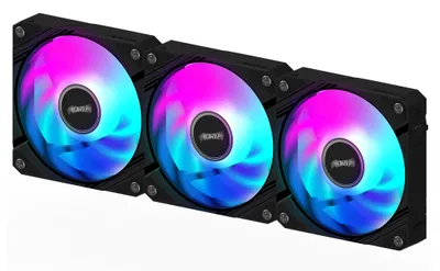 Zdjęcie produktu dla GIGABYTE AORUS EZ CHAIN FAN 120 (3-Pack), Wentylator, 12 cm, Czarny