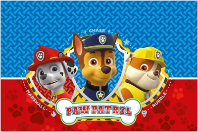Obrázek produktu pro Párty ubrus PAW PATROL - Tlapková patrola - 120x180 cm