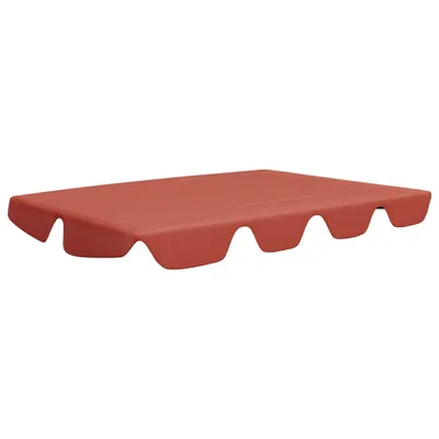 Produktbild von vidaXL Ersatzdach für Hollywoodschaukel Terracotta 150/130x105/70 cm