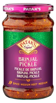 Produktbild von Pataks Brinjal Auberginen Pickle 312g