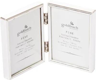 Immagine prodotto di Goldbuch doppia cornice Fine 2 foto 6x9 cm argento lucido