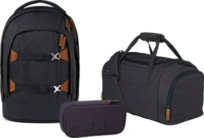 Produktbild von Satch Schulrucksack-Set PACK Nordic Grey, Mäppchen + Sporttasche