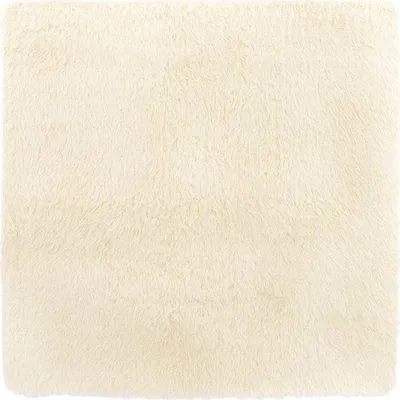 Produktbild von Teppich Shaggy Hochflor NAVARRA Creme 160x160 cm Polyester