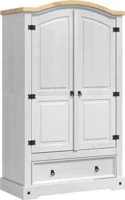 Obrázok produktu pre Šatná skriňa so zásuvkou  Biela 101 x 52 x 170 cm