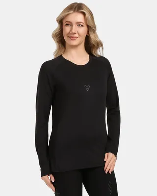 Produktbild von Damen-Funktions-Langarmshirt Kilpi SPOLETO-W, SCHWARZ, Größe 34