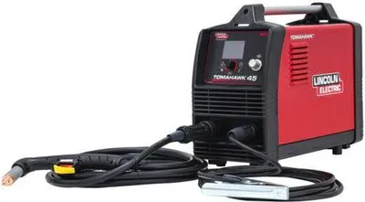 Produktbild von Lincoln Plasmaschneider Tomahawk 45 mit eingebautem Wasserabscheider