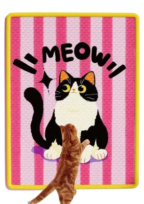 Image de Planche à gratter adhésive pour chats