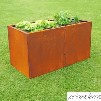 Produktbild von Hochbeet Unique Edelrost Metall 236x73x78cm Gemüsebeet,Gartenbeet,Pflanzkasten