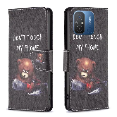 Produktbild von Für Xiaomi Redmi 12C Kunst-Leder Handy Tasche Motiv 1 Hülle Etuis Schutz Case