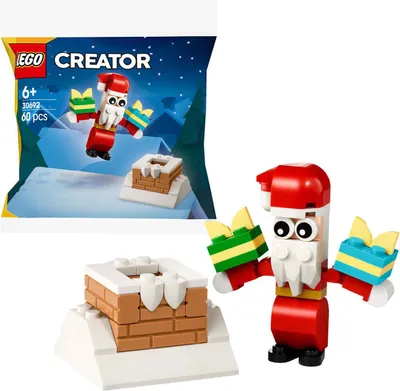 Produktbild von LEGO® Creator 30692 Der Weihnachtsmann im Schornstein