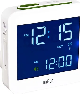 Produktbild von Braun 66019 Digitaler Funkwecker Weiß