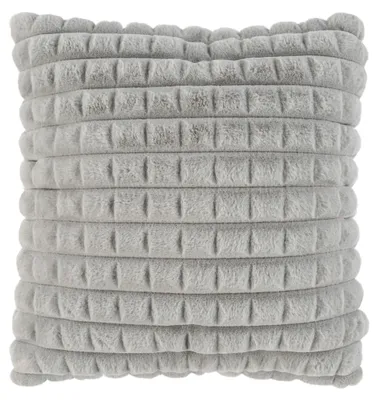 Produktbild von Dekokissen Cloud Lagoon 125 Silber 45x45 cm – Kuschelweich & Formstabil