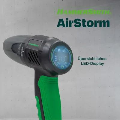 Produktbild von Hammersmith AirStorm - Auto Staubsauger & Luftkompressor inkl. Luftpumpe