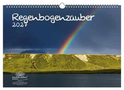 Produktbild von Regenbogenzauber DIN A3 Kalender für 2027 Regenbogen Regenbögen