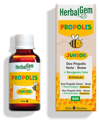 Image de Herbalgem - Propolis Junior Gouttes Immunité -- 15 ml