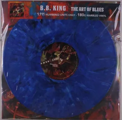 Produktbild von The Art Of Blues (180g) (Limited Numbered Edition) (Blue Marbled Vinyl)