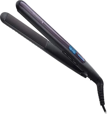 Immagine prodotto di Piastra Remington Pro Sleek & Curl (design arrotondato - ideale per lisciare e acconciare ricci e onde, rivestimento in Vetroceramica ultra-turmalina di alta qualità) Display LCD, 150-230°C, piastra per capelli S6505