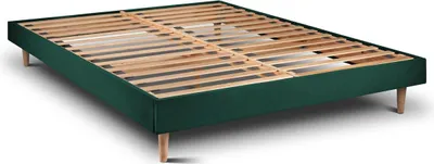 Produktbild von Lattenrost – Samtstoff – Bausatz zur Selbstmontage - 160x200 cm