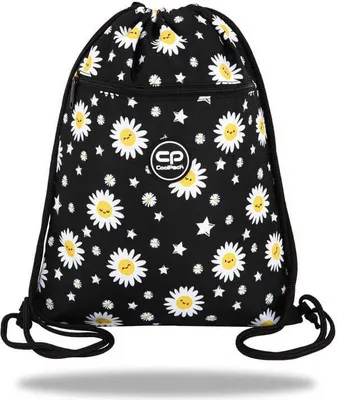 Zdjęcie produktu dla Coolpack Worek na obuwie Patio Vert Daisy Black
