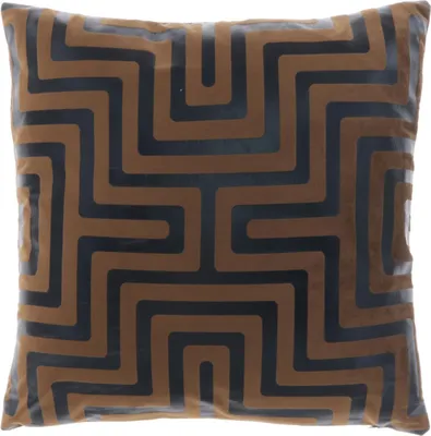 Produktbild von Unique Living |  Dekokissen Mason 45x45cm bisonbraun | Dekokissen Wohnzimmer oder Schlafzimmer