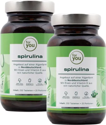 Obrázek produktu pro pro vás spirulina z Německa dvojité balení