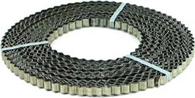 Produktbild von Bauwellenband 20 x 1 mm - Rolle a 50 m - Blanker Stahl - Flexibles Lochband